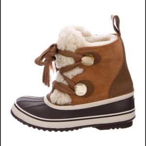 Sorel x Chloé Shearling Winter Boots
